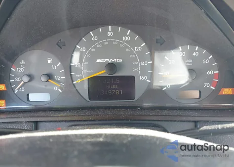 2001 Mercedes-Benz E 55 Amg z USA, uszkodzony, nr VIN WDBJF74J71B306504